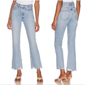 AGOLDE Mid Rise Relaxed Boot​​​​​​ Cut Jeans Light Wash Size 29